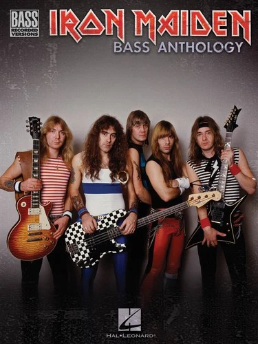 Iron Maiden Bass Anthology Bass Guitar Notes Tab Metal Rock Sheet Music Book