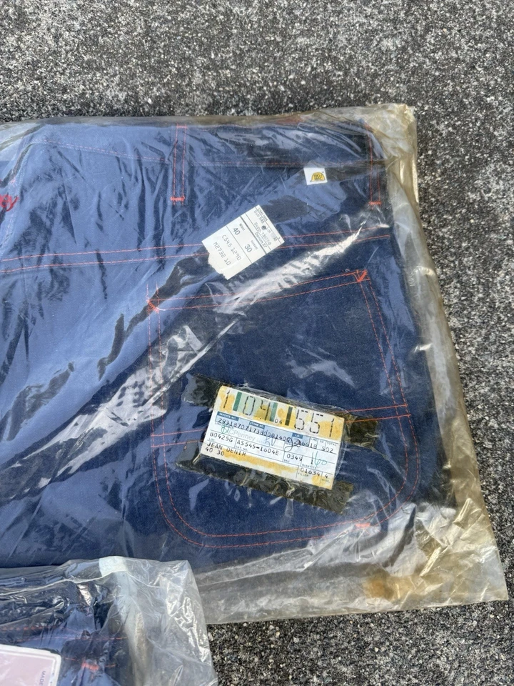 Lote de pantalones de trabajo Big Mac JCPenney vintage años 70 Deadstock Foto 2 de 3