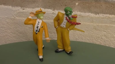 Figurine The Mask - Splendide année 90 vintage lot de 2 - Photo 1/4