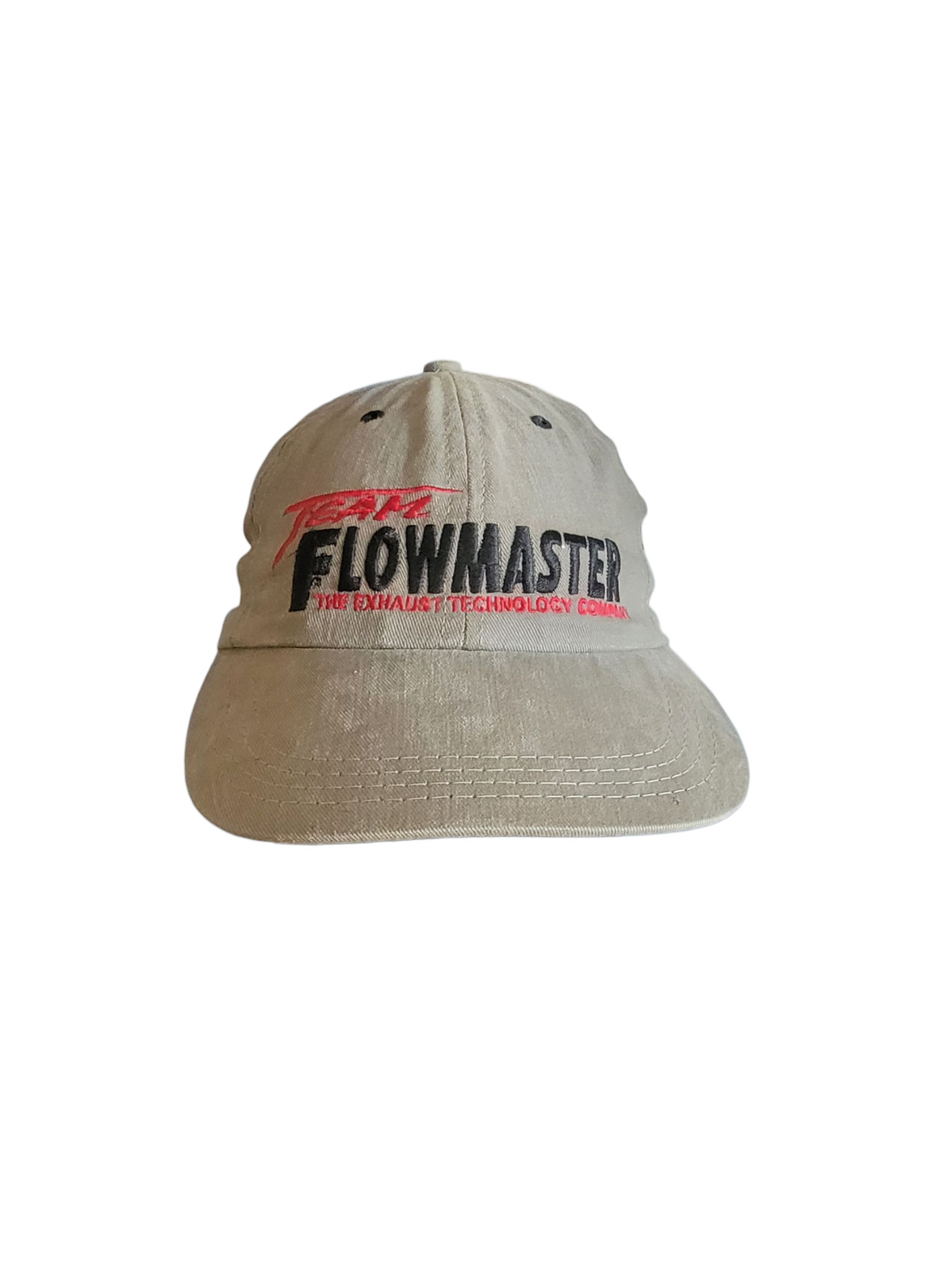 VINTAGE Flowmaster Hat Cap Strap Back Embroidered… - image 1