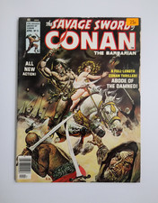 The Savage Sword Of Conan The Barbarian  #11 1975 Abode Of The Damed  Marvel