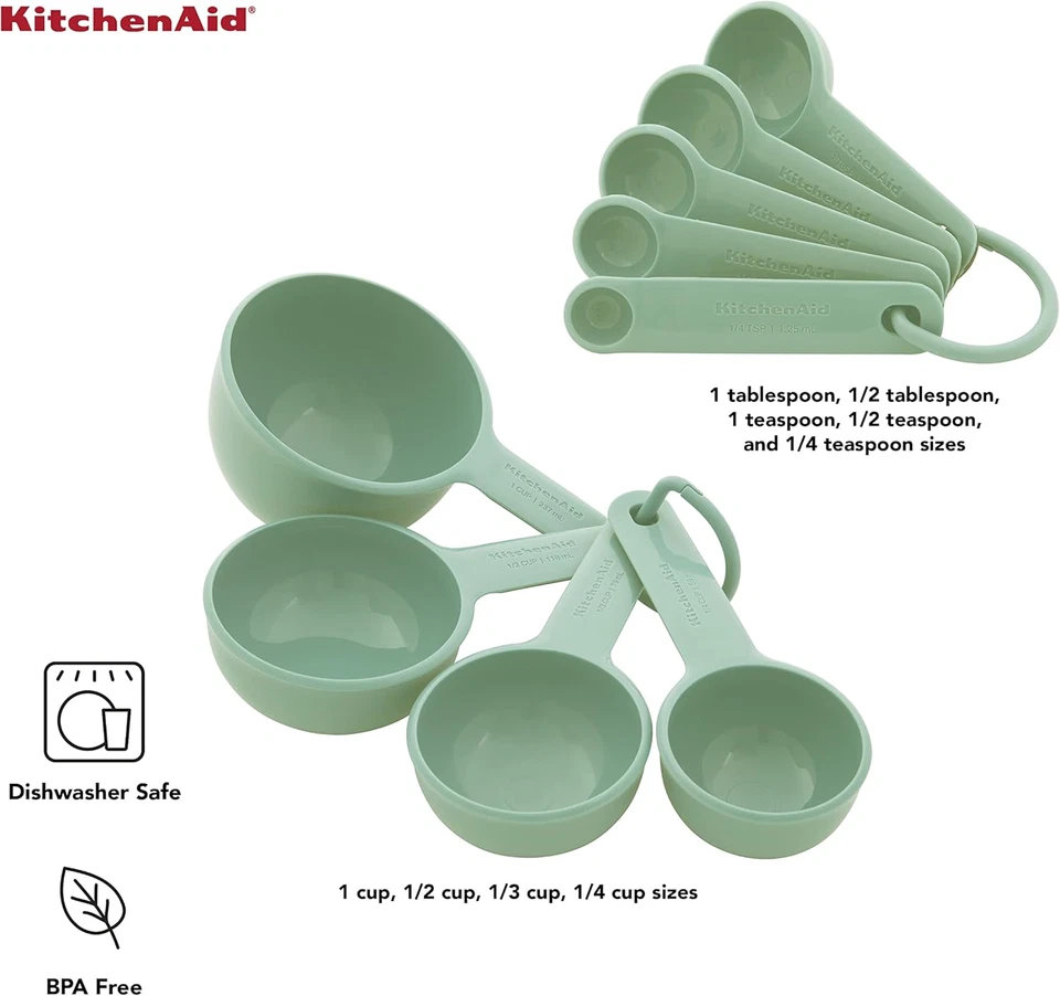 Universal Easy to Read Measuring Cup and Spoon Set with Soft Grip Handle for Max - Image 2 of 4