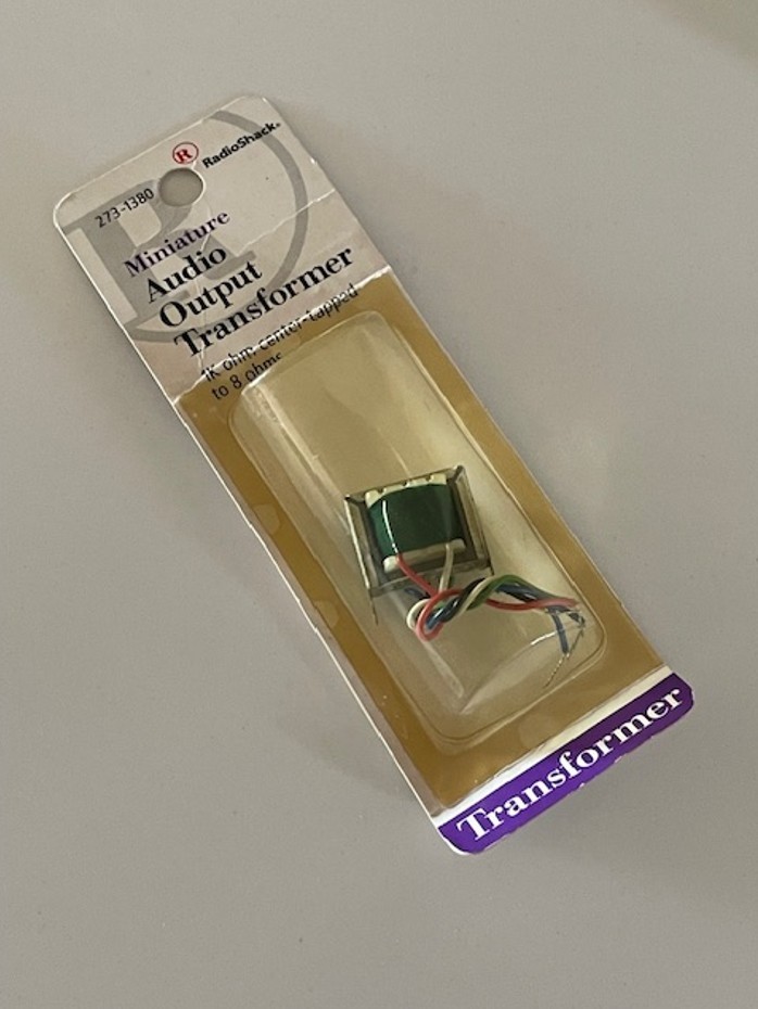 ドーシャ！タブラ 高音のみ NEW!! 1k ohm to 8 ohm Radio Shack Miniature Audio Output
