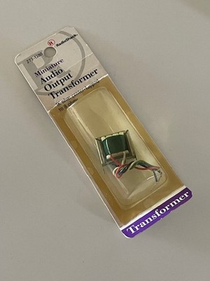 NEW!! 1k ohm to 8 ohm Radio Shack Miniature Audio Output Transformer 273-1380