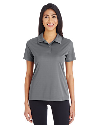 Team 365 Ladies' Zone Performance Polo TT51W (XS) Graphite