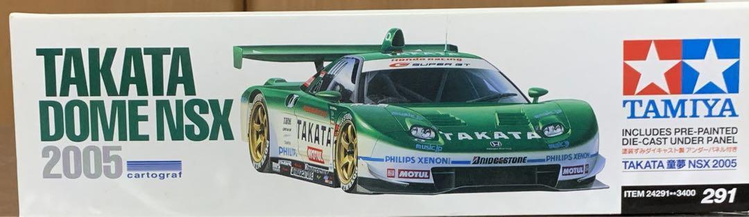 Tamiya 1/24 TAKATA DOME NSX 2005 Sports Car Series No.291 Plastic