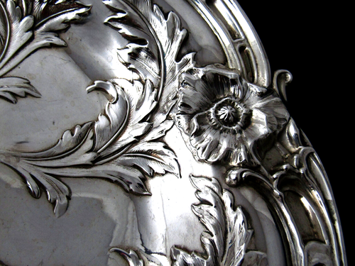 ❤️ LE SIX FLEURS c. 1901 REED & BARTON STERLING RND VEGETABLE BOWL 9 1/8” - Picture 4 of 7