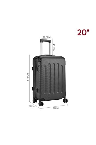 20/24/28" 4 Wheels handbag Luggage Hard-Shell Travel Trolley Spinner/Suitcase - Picture 10 of 18