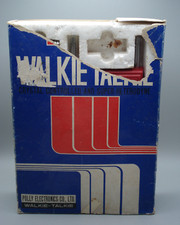 RARE Polly Electronics Co PO-702D Walkie-Talkies in Original Box