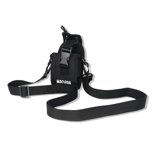 Nylon Belt Bag Two Way Radio Case With Adjustable Strap for Handsfree Carrying - Zdjęcie 3 z 8