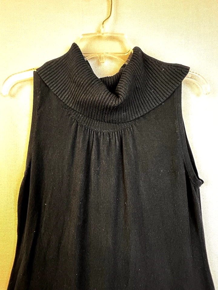 Vestido Suéter Kenneth Cole New York Para Mujer Mediano Negro Carrera Fiesta Femenino Foto 2 de 4