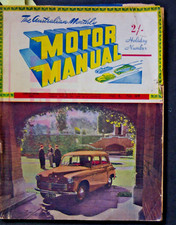 Motor Manual 1951 Dec Porsche Buick DKW Hillman Minx Singer 4AD Federal Trucks A