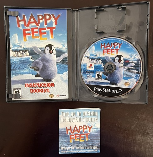 PlayStation 2 PS2 - Happy Feet Looney Tunes Casper - Tested - CIB - Picture 3 of 10