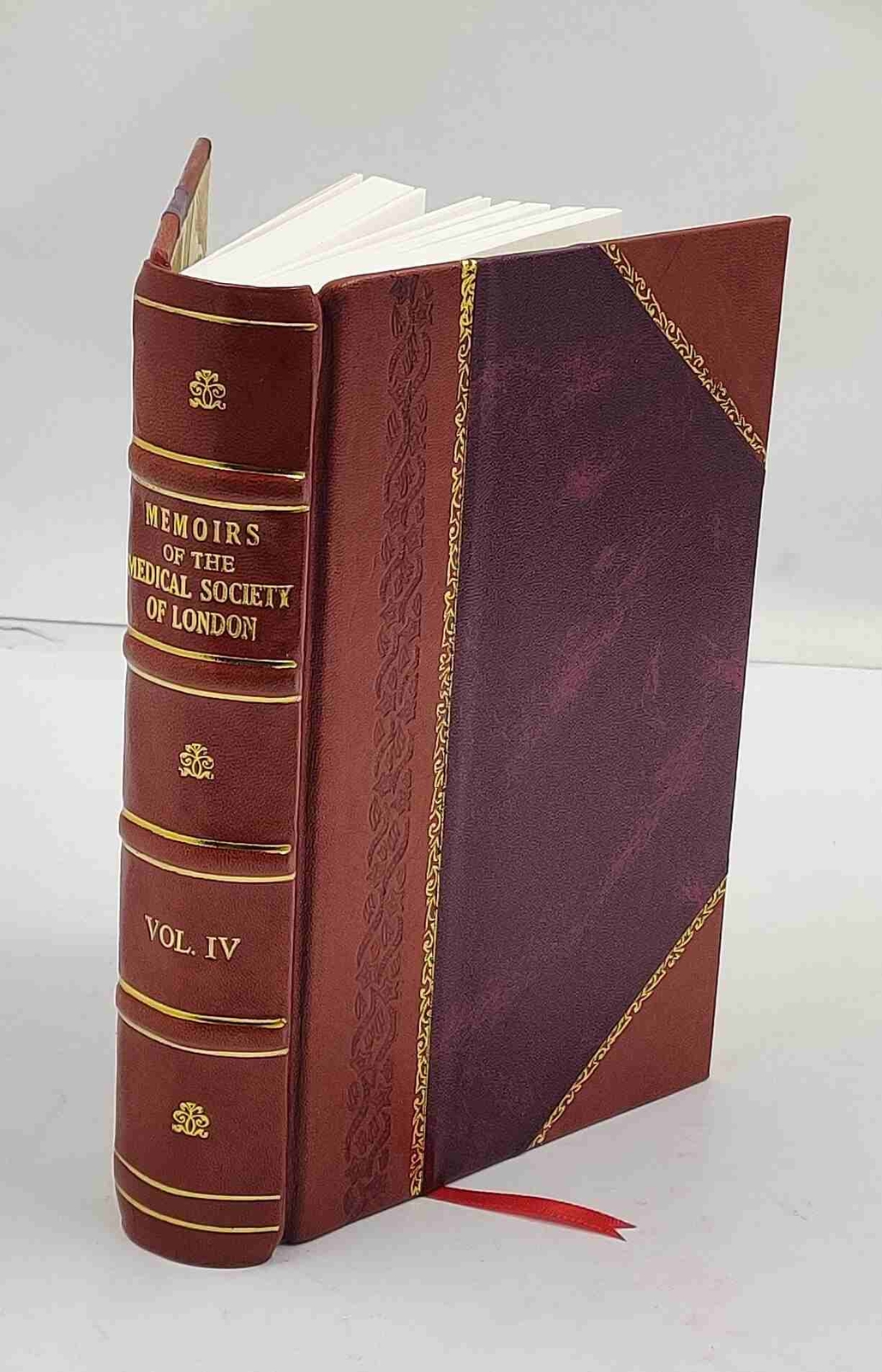 Memoirs of the Medical Society of London Vol 4 1795 Leather Bound Edition