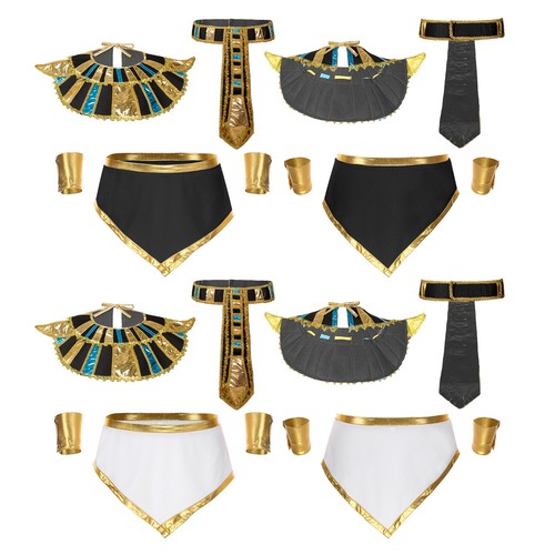 Sexy Mens Ancient Roman Gladiator Toga Roleplay Egypt Pharaoh Outfits AU - Picture 4 of 32
