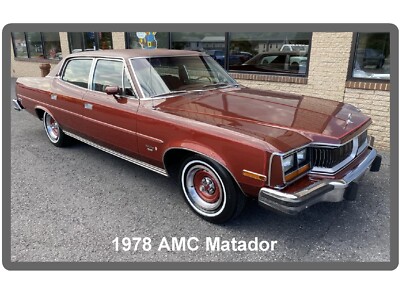 1978 AMC Matador 4 Door Auto Refrigerator / Tool Box Magnet | eBay