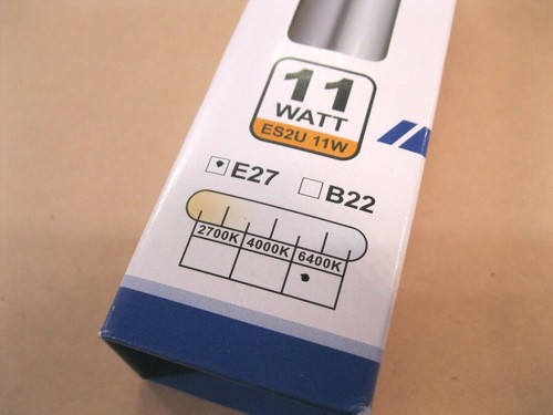 E-STAR x 5 ES2U 11W E27 660lm ENERGY SAVING LAMP (SCREW FITTING) - Picture 4 of 6