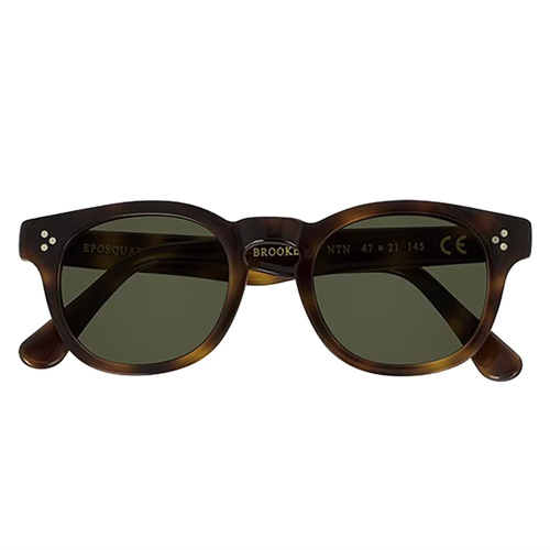 Lunettes De Soleil Epos Bronte 3 Icon ML - Monture Honey 49mm - Style Rétro - Neuf Avec étiquettes - Fabriqué En Italie