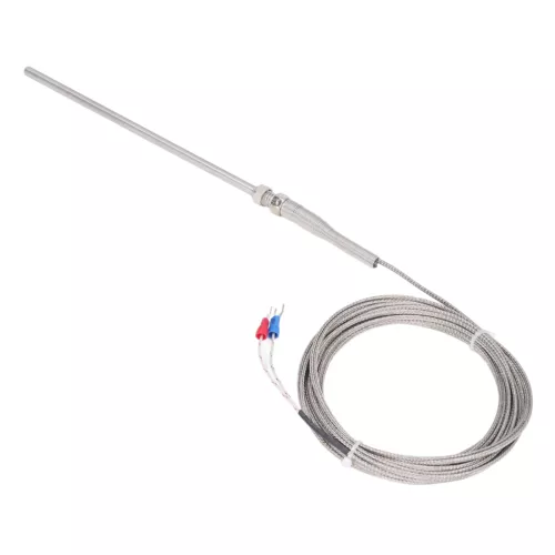 Thermocouple K Type 150mm Probe 0°C To 600℃ Quick Response 5 Meters Length Tempe