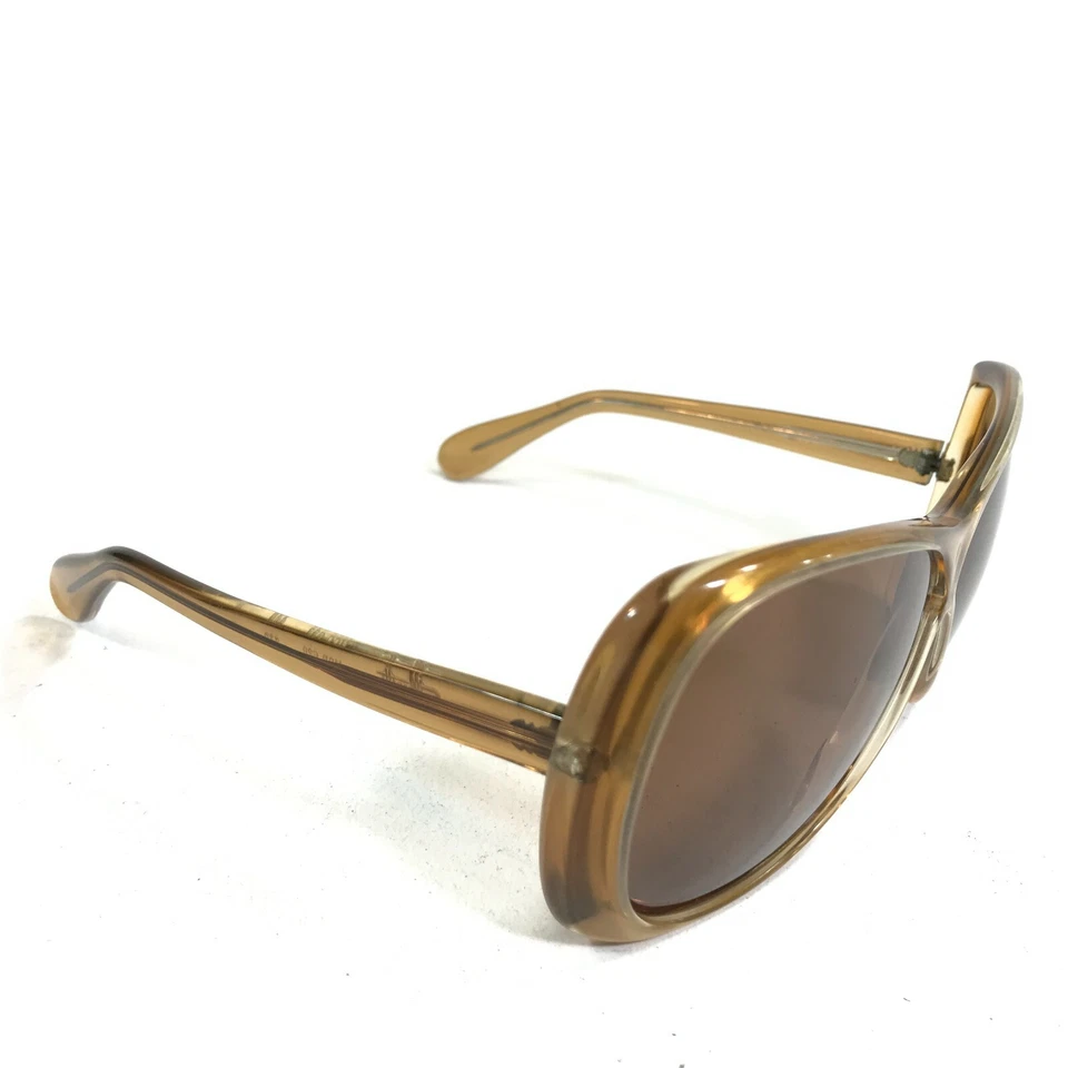 Gafas de sol vintage Silhouette Mod 626 marrón transparente envoltura de ojos de gato con lentes marrones Foto 2 de 4