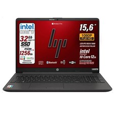 HP 250 G9 i7 1255U 12th 10Core Dual SSD 1256 GB RAM 32 GB FullHD 15,6" Win11Pro