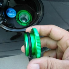 For 2013-2019 DODGE RAM 1500 2500 3500 Magnetic FUEL FILLER CAP GAS TANK COVER