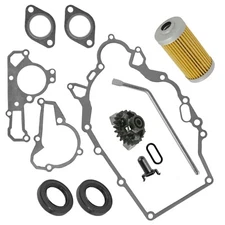 Crankcase Gasket Kit for John Deere 285 w/ 18HP Kawasaki FD590V 585cc 1987-1992