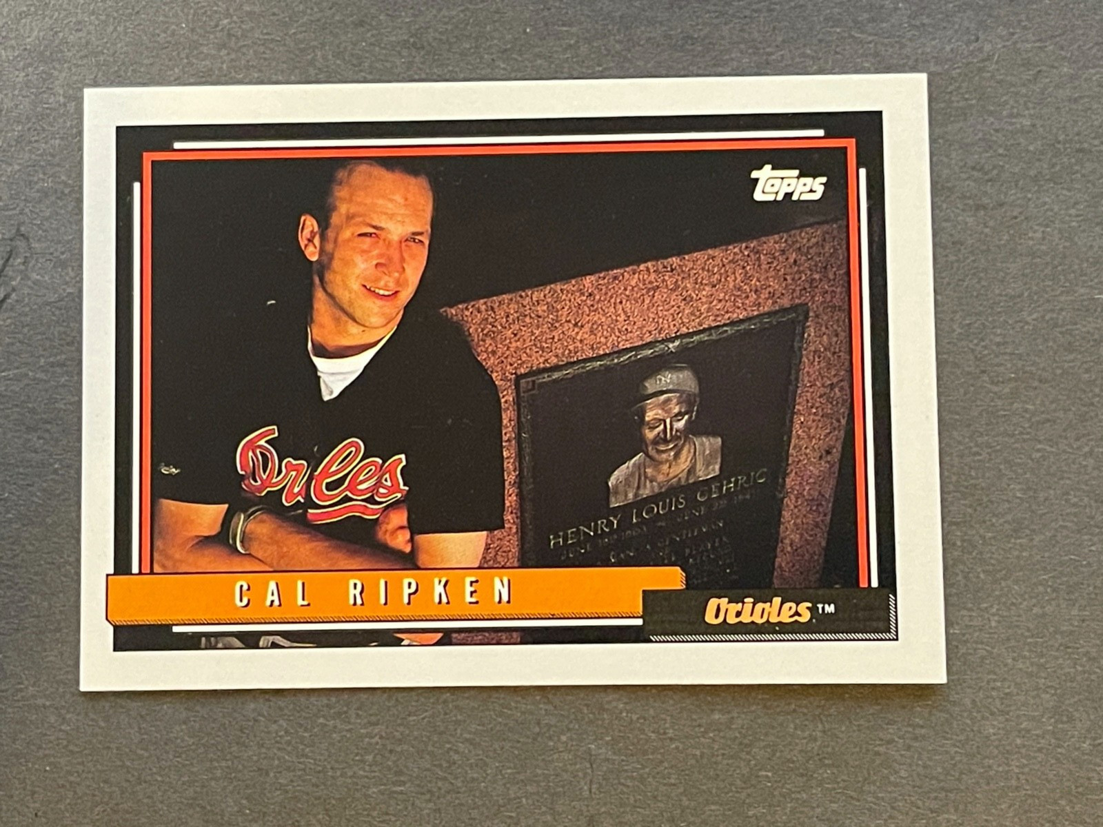 1992 Topps  Cal Ripken Jr. #40
