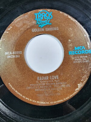 GOLDEN EARRING Radar Love 45 7'' CLASSIC HARD ROCK-GOOD F8
