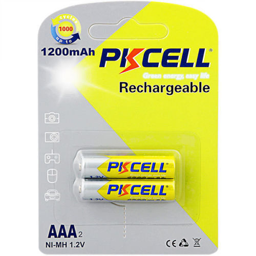 2-10X piles rechargeables AAA 1200mAh 1,2V piles NiMH pour télécommande CA - Photo 1 sur 11
