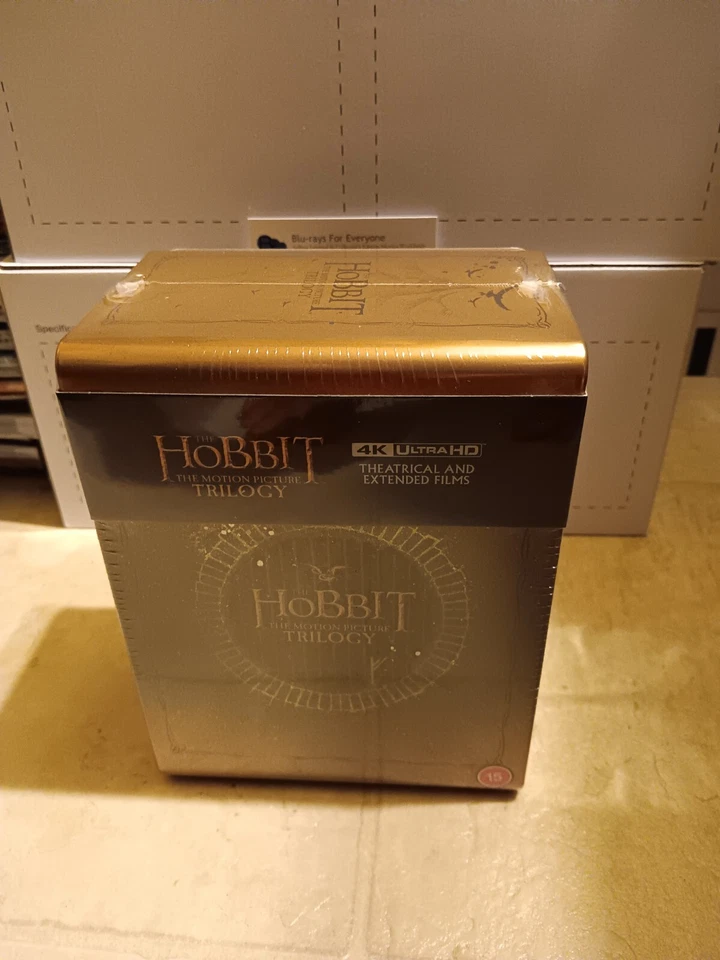 The Hobbit Trilogy 4K 1-Click Set SteelBook UHD Blu-ray [2012-2014](UK) No Dents - Image 3 of 4