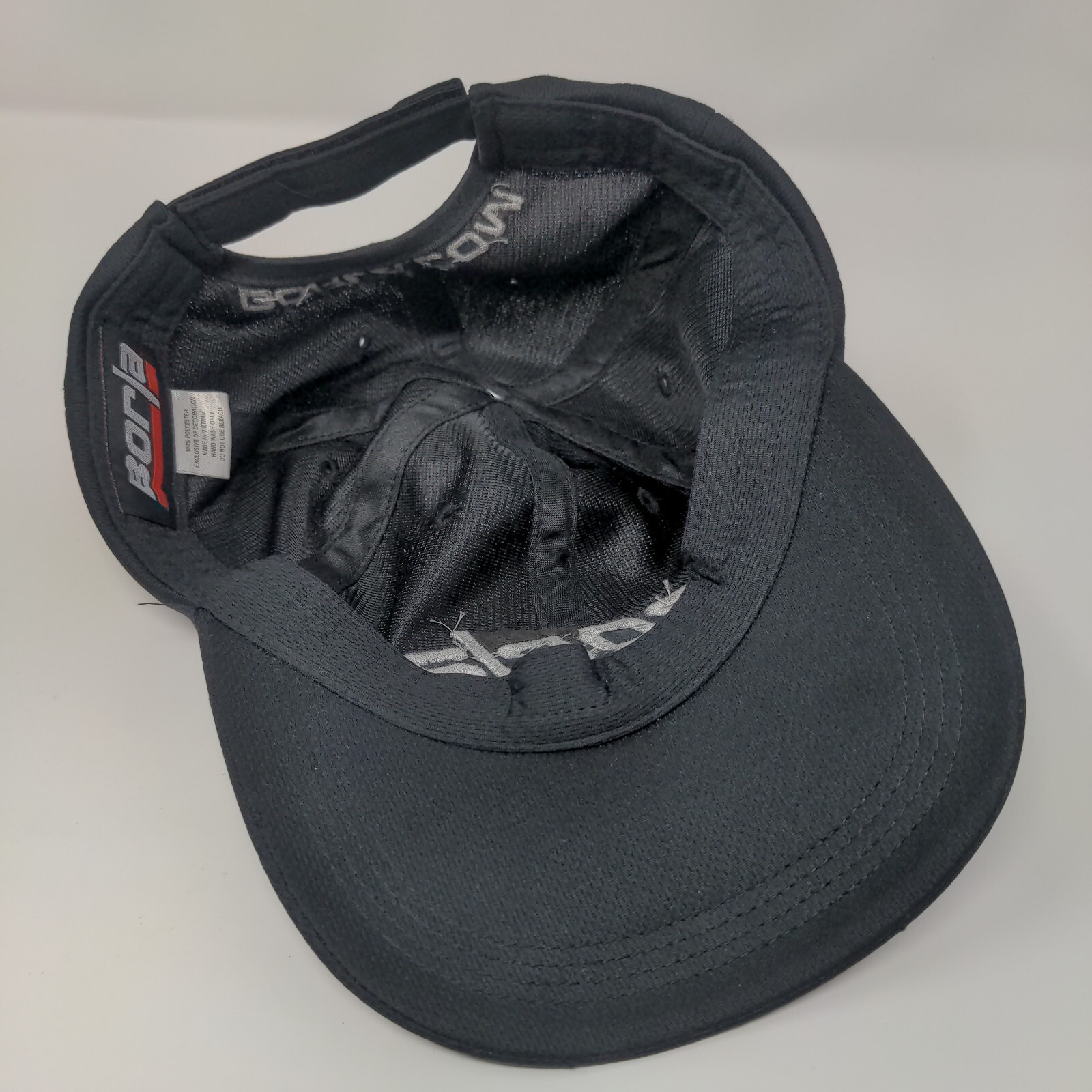 Borja Strapback Hat Black OSFA Adjustable Embroid… - image 6