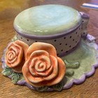 Fitz and Floyd Essentials Hat Trinket Box Home Decor, Rare