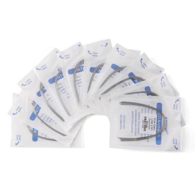 AZDENT Dental Orthodontic Supper Elastic Niti Round Arch Wire 012Upper/ 020Lower