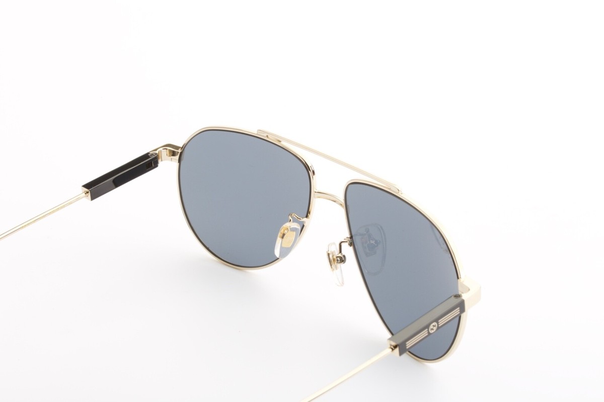 NEW GUCCI GG1311S 003 UNISEX METAL AVIATOR SUNGLASSES GUCCI Brand New Authentic Gucci Aviator SunGlasses Frame G1311S  main image 3