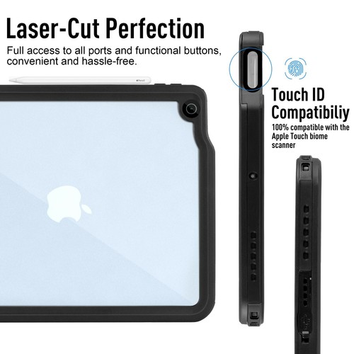 For iPad Air 5th/4th Gen 10.9" Case Waterproof Shockproof Underwater Stand Cover - Picture 12 of 12