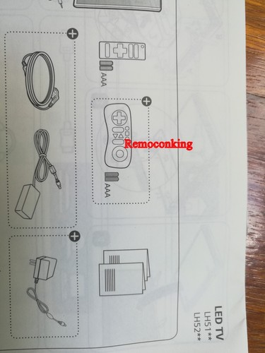 GENUINE LG TV Gaming+ REMOTE CONTROL AKB74915354 for AKB73715680 ㆍLE51**, LE52** - Picture 6 of 6
