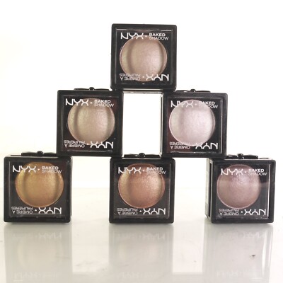 NYX Professional Makeup Baked Eyeshadow, Net Wt. 1 oz / 3g (CHOOSE YOUR COLOR)