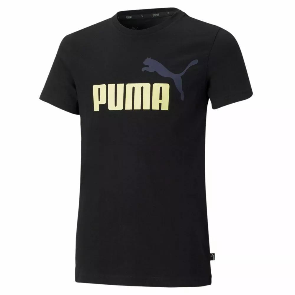 Puma Training Logo schwarz | Kinder Kurzarmshirt Col eBay 2 T-Shirt Jungen Essentials