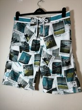 Mens Urban Sport Surf Swimming Shorts 34"
