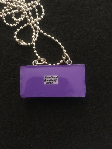 Andes Chocolate Bar Necklace,Pride Flavors, Can Be Personalized, Artisan Made - Picture 19 of 42