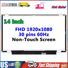 Screen Replacement B140HAN02.4 FHD 1920x1080 30 pin LCD Non-Touch Screen Display