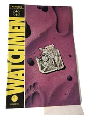 Watchmen #4 Copper Age DC Comic Book 1986. Staple Hole See Pics 1a