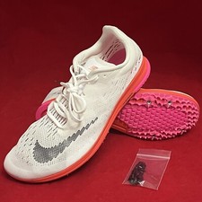 NIKE Zoom Streak LT Flat Track Spikes Rawdacious White Pink Mens 12 Olympics