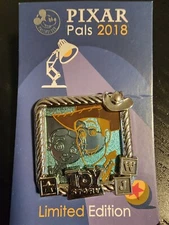 Disney Pixar Fest 2018 Toy Story Woody Pixar Pals LE 2000 Passholder Pin