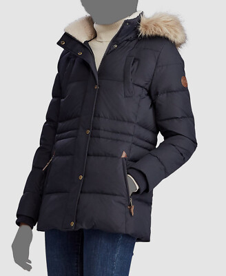 Hooded Puffer Coat Jacket Size 