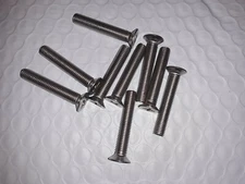 1/4-28 x 1-1/2" FLAT HEAD PHILLIPS MACHINE SCREWS 18-8 STAINLESS STEEL