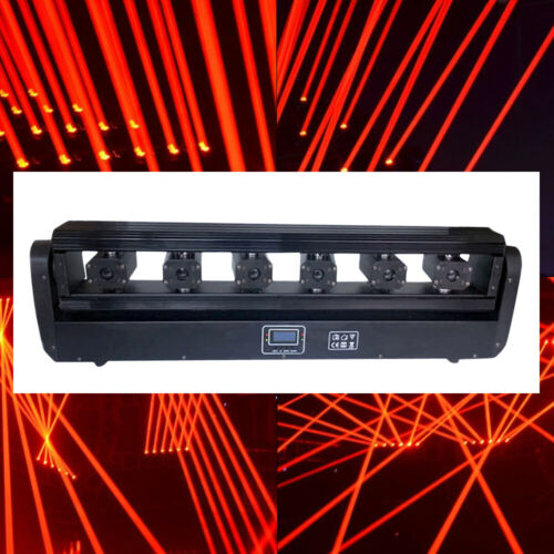 6 Eyes Laser Fully Beam Stage Lighting Moving Head 3000mw Dj Disco Bar Ktv Show