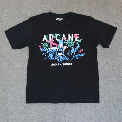 Uniqlo Arcane T Shirt M League Of Legends TV Show Series Merch