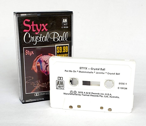 Styx – Crystal Ball Cassette Album 1976 Australia A&M/Festival Records – C 36041 - Picture 2 of 2
